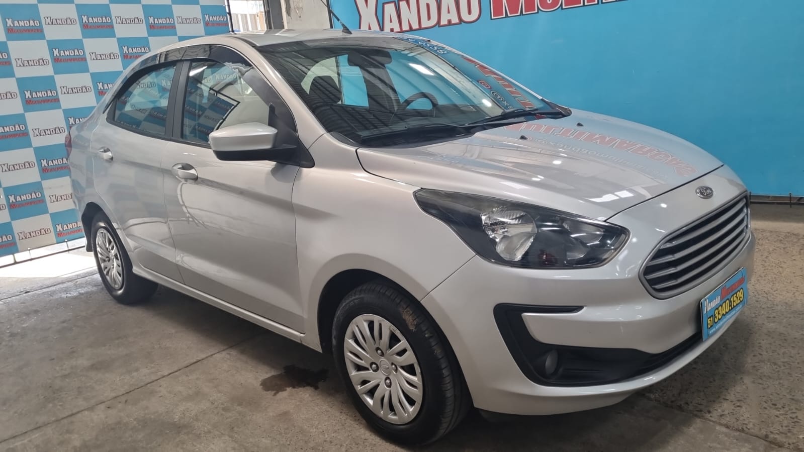Ford Ka + Sedan 1.0 SE/SE PLUS TiVCT Flex 4p na cor Cinza no Porto Alegre / RS - 35224