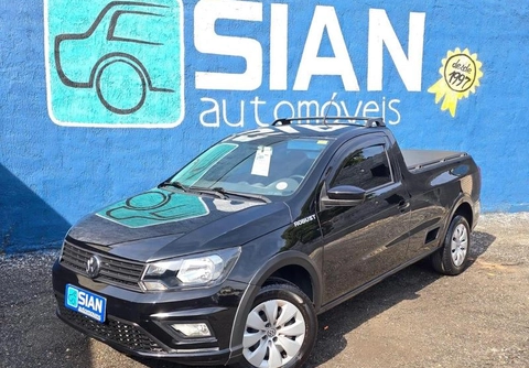 Volkswagen Saveiro 2018 Preto — foto 1 de 3