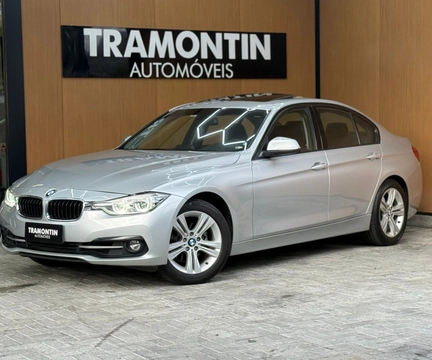 BMW 320i 2017 Prata — foto 1 de 3
