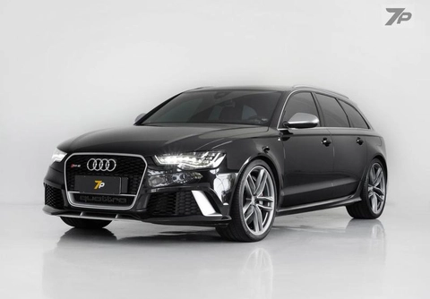 Audi RS6 2014 Preto — foto 1 de 3