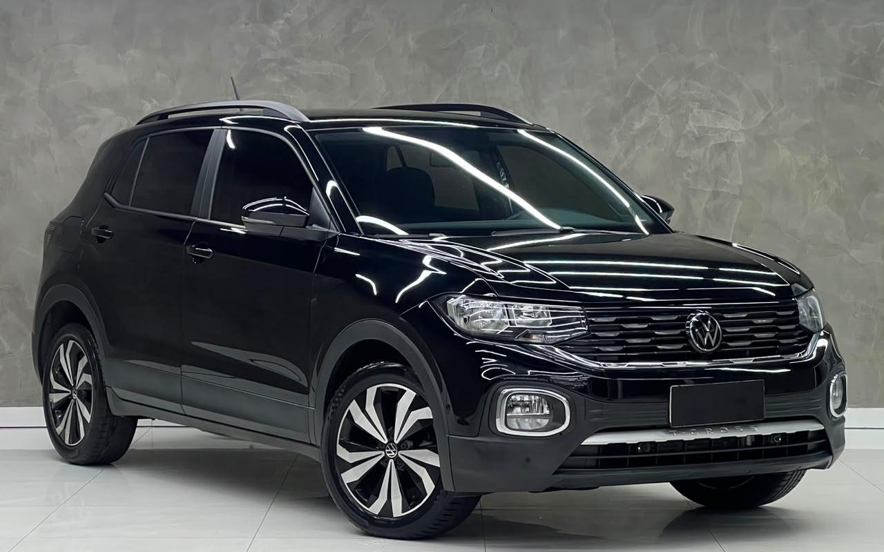 Volkswagen T-Cross 2024 Preto — foto 1 de 3