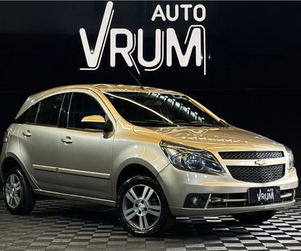 Chevrolet Agile 2013 Bege — foto 1 de 3