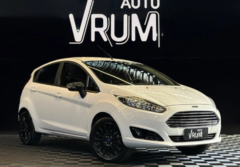 Ford Fiesta SE 1.6 16V Flex 5p 2017 Branco — foto 1 de 3
