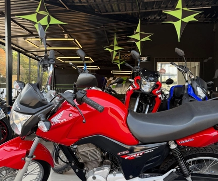 Honda CG 150 FAN ESDi/ 150 FAN ESDi FLEX 2014 Vermelho — foto 1 de 3