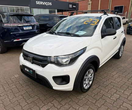 Fiat Mobi DRIVE 1.0 Flex 6V 5p 2023 Branco — foto 1 de 3