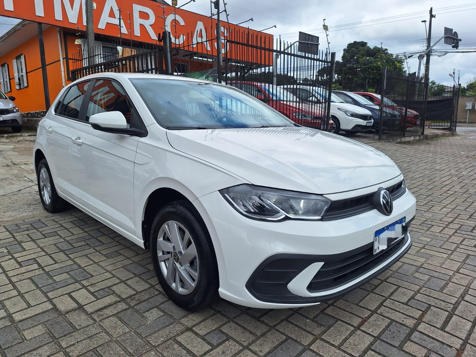 Volkswagen Polo 1.0 TSI Flex 12V 5p 2024 Branco — foto 1 de 3