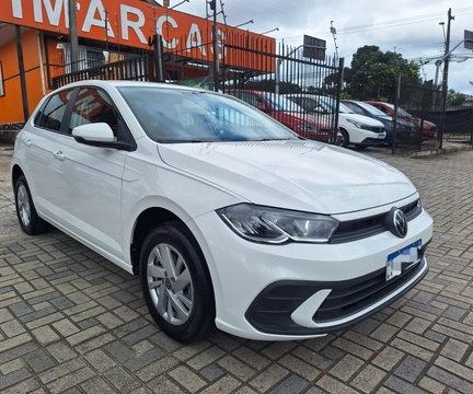 Volkswagen Polo 1.0 TSI Flex 12V 5p 2024 Branco — foto 1 de 3