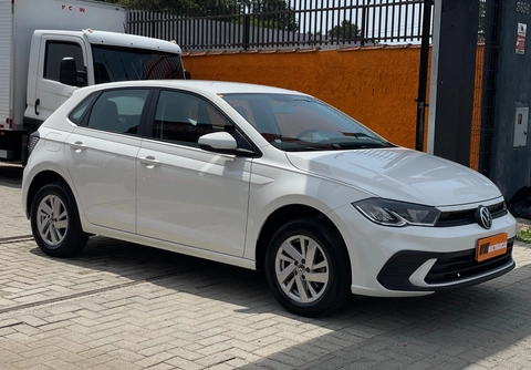 Volkswagen Polo 1.0 TSI Flex 12V 5p 2024 Branco — foto 1 de 3