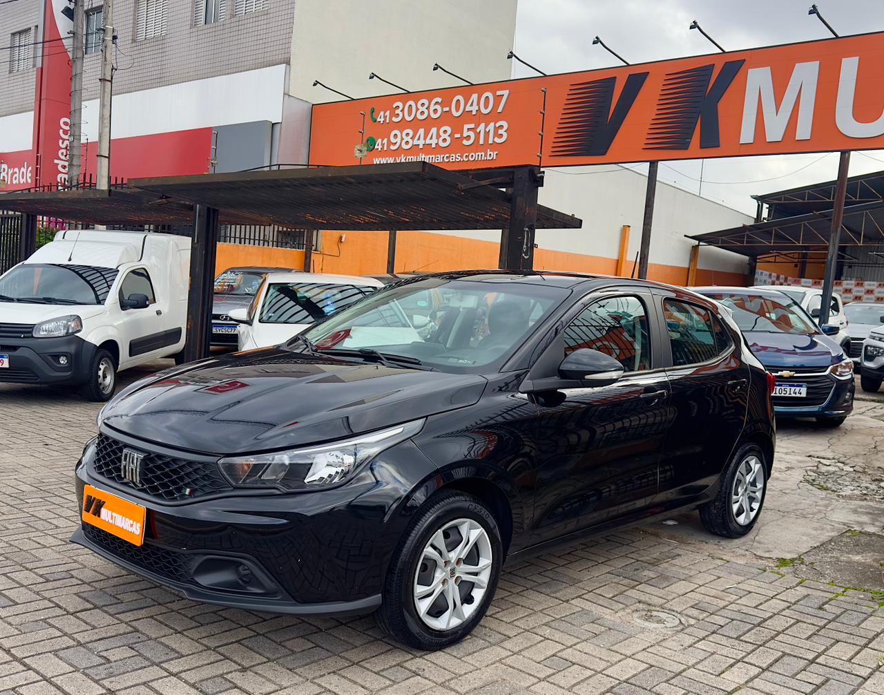 Fiat Argo DRIVE 1.0 6V Flex 2024 Preto — foto 1 de 3
