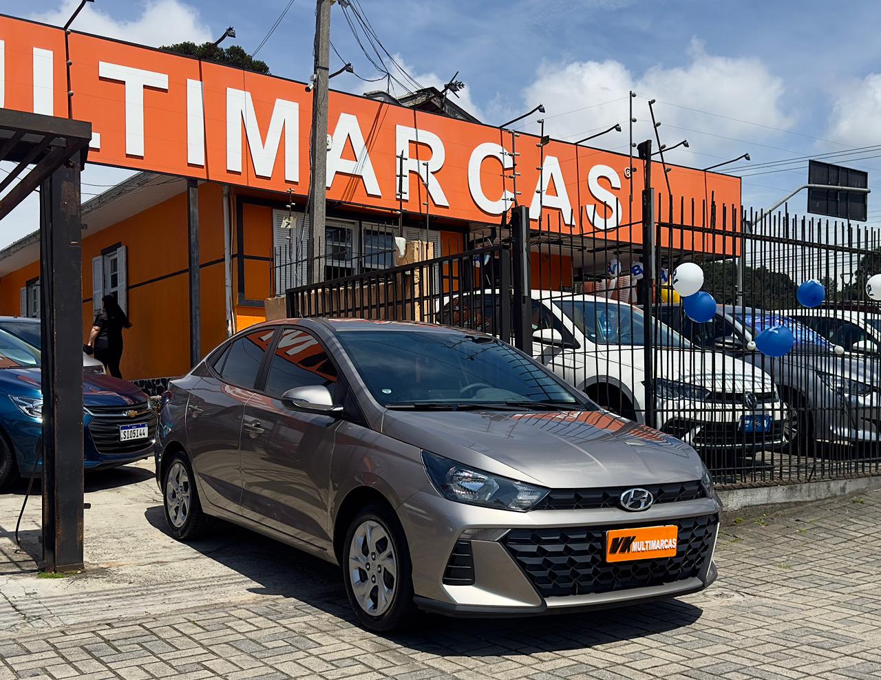 Hyundai HB20S 2024 Cinza — foto 1 de 3