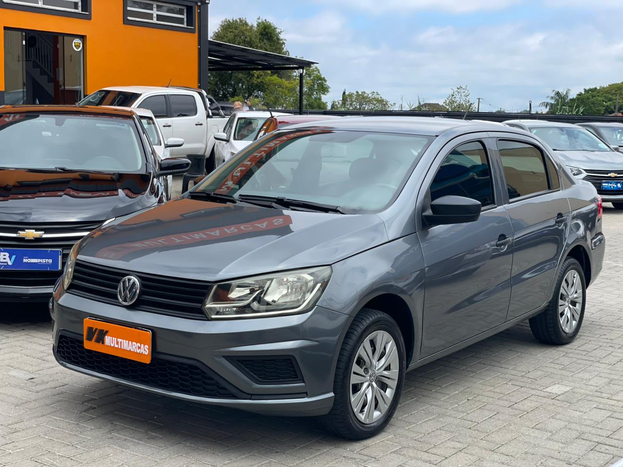 Volkswagen Voyage 1.0 Flex 12V 4p 2023 Cinza — foto 1 de 3