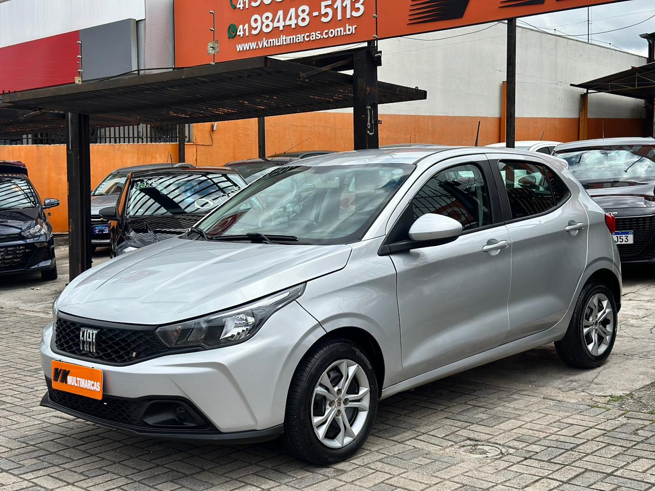 Fiat Argo DRIVE 1.0 6V Flex 2023 Cinza — foto 1 de 3