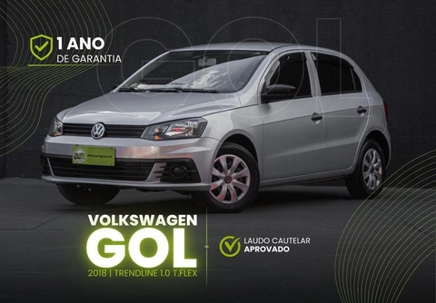 Volkswagen Gol 2018 Prata — foto 1 de 3