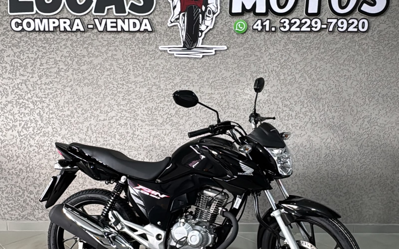 Honda CG 160 FAN Flex  na cor Preto em Curitiba / PR - 3567214