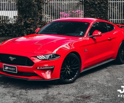 Ford Mustang GT V8 2019 Vermelho — foto 1 de 3