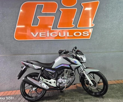 Honda CG 160 FAN ESDi FLEXONE 2023 Prata — foto 1 de 3