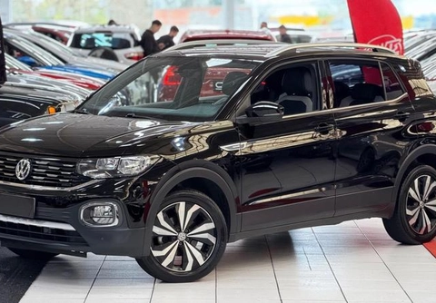 Volkswagen T-Cross 2021 Preto — foto 1 de 3