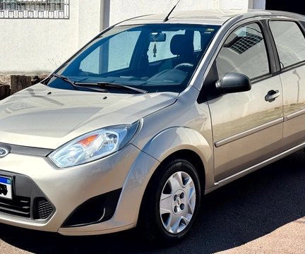 Ford Fiesta S 1.0 8V Flex 5p 2014 Prata — foto 1 de 3