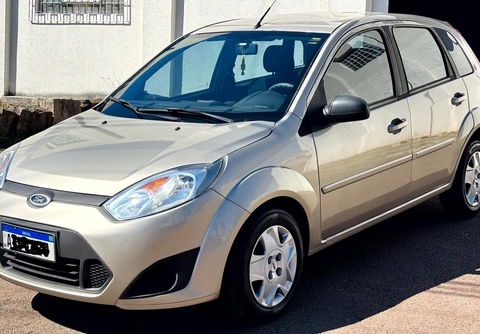Ford Fiesta S 1.0 8V Flex 5p 2014 Prata — foto 1 de 3