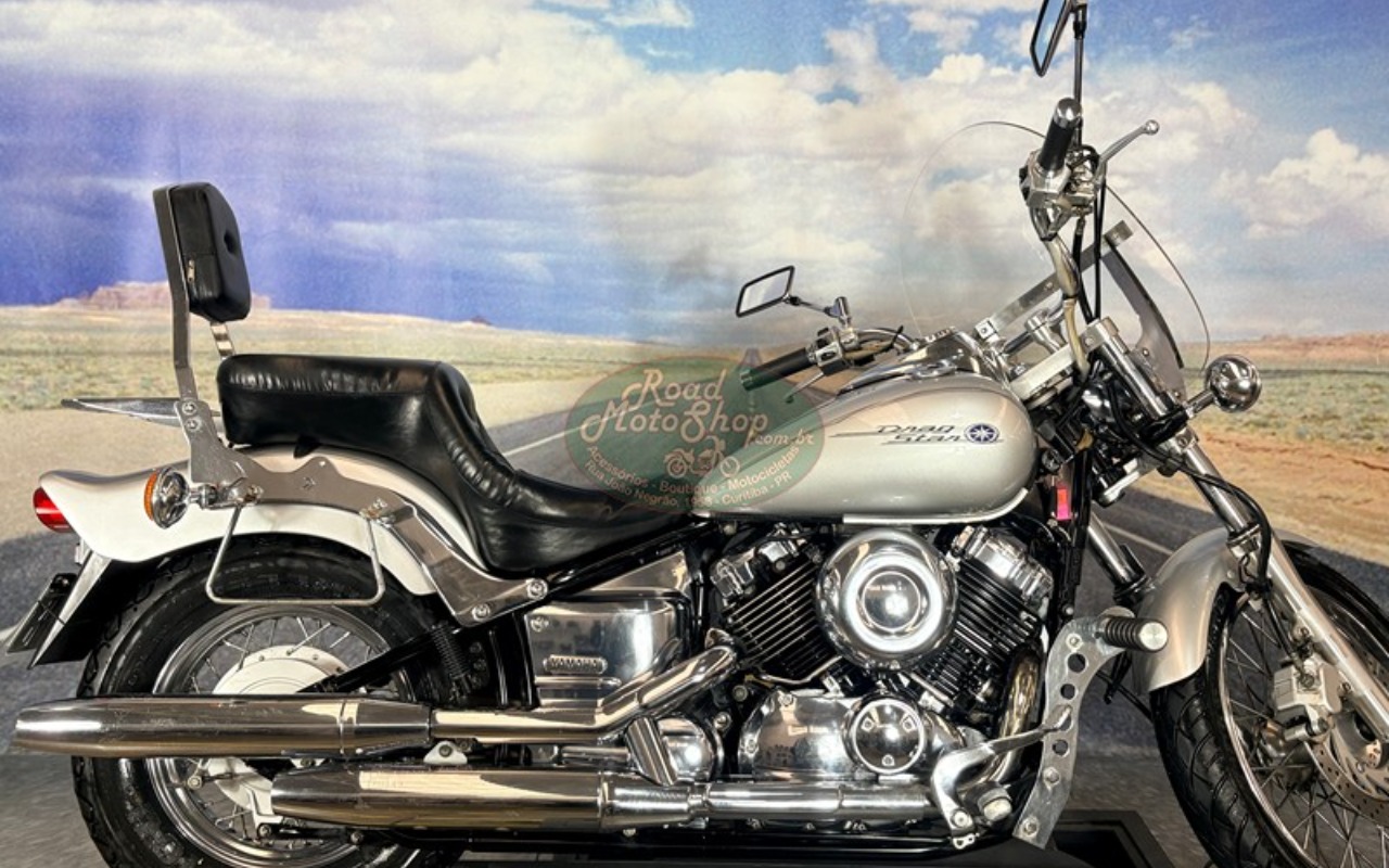 YAMAHA XVS 650 DRAG STAR 2004 Preto — foto 1 de 3