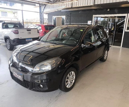 Renault Sandero 2014 Preto — foto 1 de 3