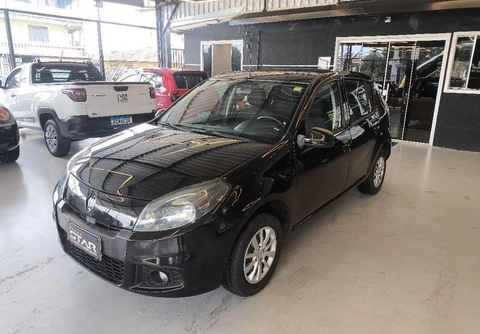 Renault Sandero 2014 Preto — foto 1 de 3