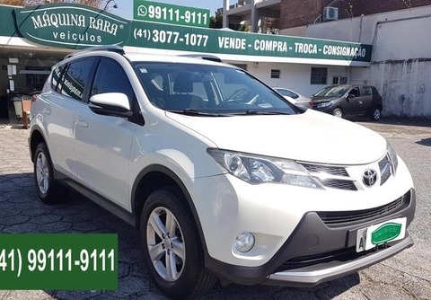 Toyota RAV4 2.0 4x4 16V Aut. 2014 Branco — foto 1 de 3