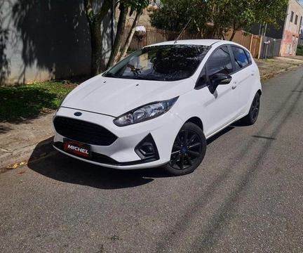 Ford Fiesta SE 1.6 16V Flex 5p 2018 Branco — foto 1 de 3