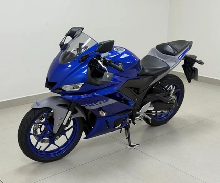 YAMAHA YZF R-3 321/ABS 2022 Azul — foto 1 de 3