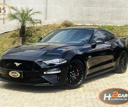 Ford Mustang GT V8 2018 Preto — foto 1 de 3
