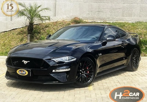 Ford Mustang GT V8 2018 Preto — foto 1 de 3