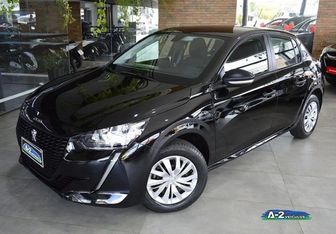 Peugeot 208 2024 Preto — foto 1 de 3