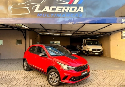 Fiat Argo TREKKING 1.3 8V Flex 2020 Vermelho — foto 1 de 3