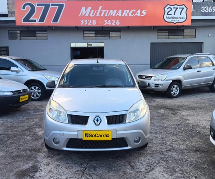 Renault Sandero 2010 Prata — foto 1 de 3