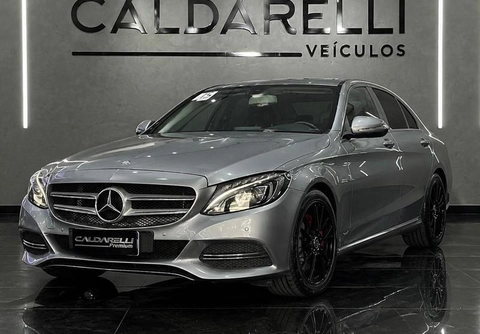 Mercedes-Benz C-180 2015 Prata — foto 1 de 3