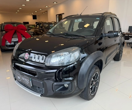 Fiat Uno WAY 1.0 Flex 6V 5p 2016 Preto — foto 1 de 3