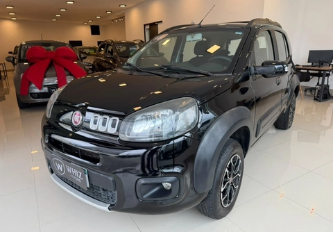 Fiat Uno WAY 1.0 Flex 6V 5p 2016 Preto — foto 1 de 3