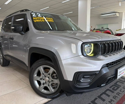 Jeep Renegade 2022 Prata — foto 1 de 3