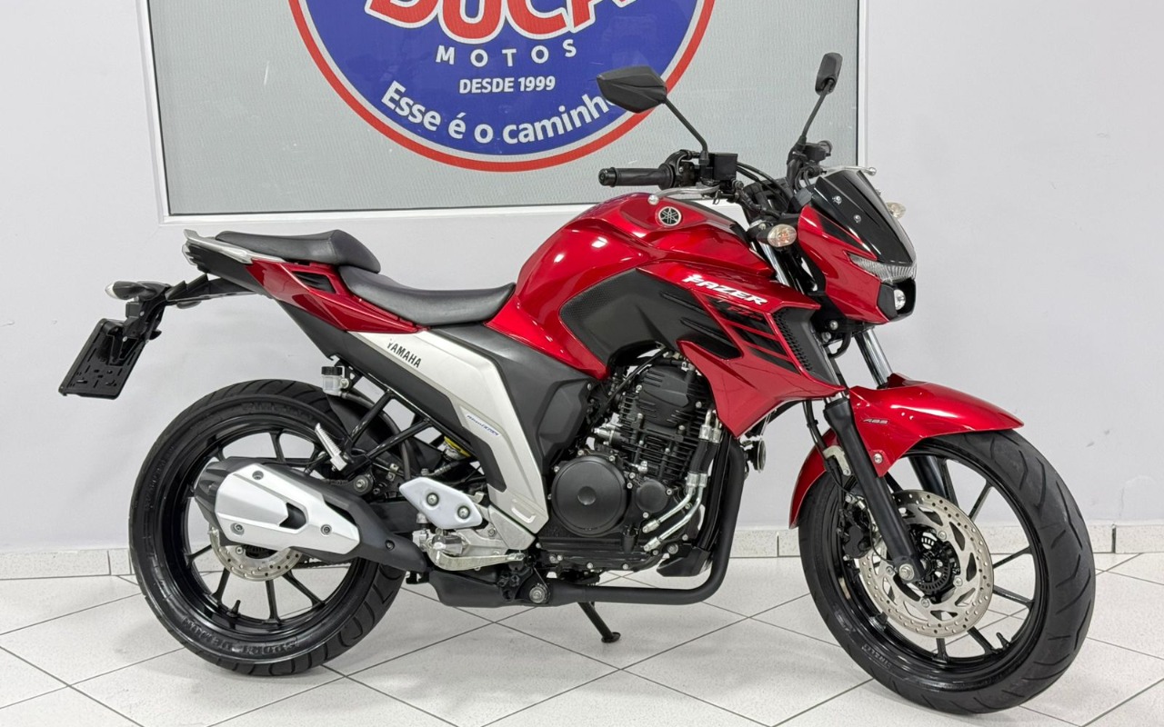 YAMAHA FZ25 250 FAZER FLEX 2023 Vermelho — foto 1 de 3
