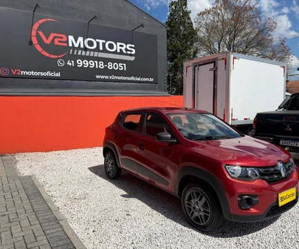 Renault Kwid 2019 Vermelho — foto 1 de 3