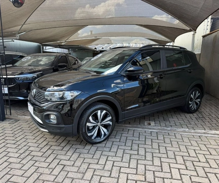 Volkswagen T-Cross 2021 Preto — foto 1 de 3