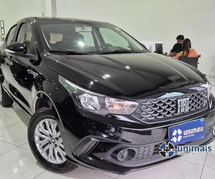 Fiat Argo DRIVE 1.0 6V Flex 2022 Preto — foto 1 de 3