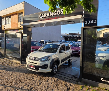 Fiat Uno WAY 1.3 Flex 8V 5p 2018 Branco — foto 1 de 3