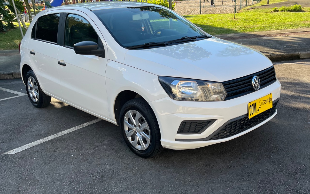 Volkswagen Gol 1.0 Flex 12V 5p 2019 Branco — foto 1 de 3
