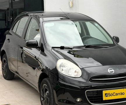 Nissan MARCH 2014 Preto — foto 1 de 3