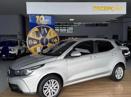 Fiat Argo 1.0 6V Flex 2023 Prata — foto 1 de 3