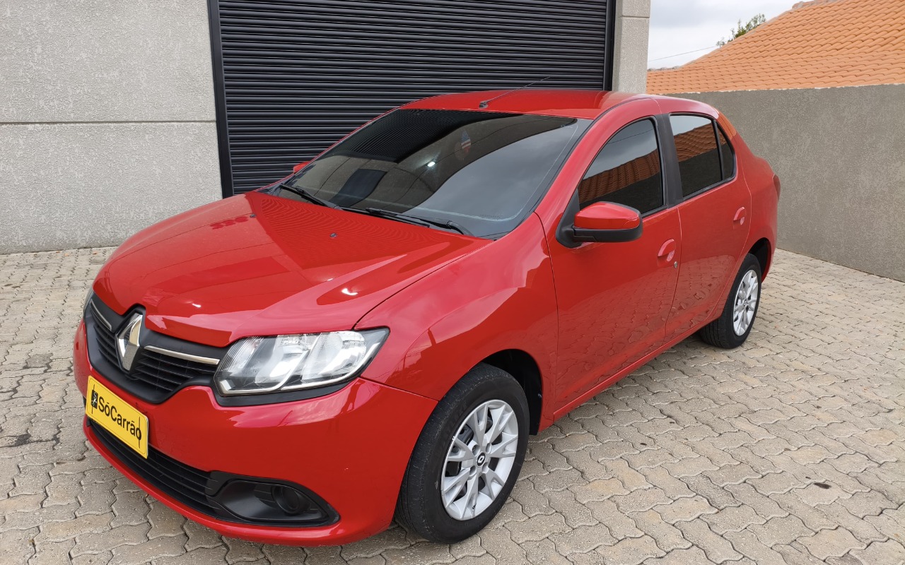 Renault Logan 2014 Vermelho — foto 1 de 3