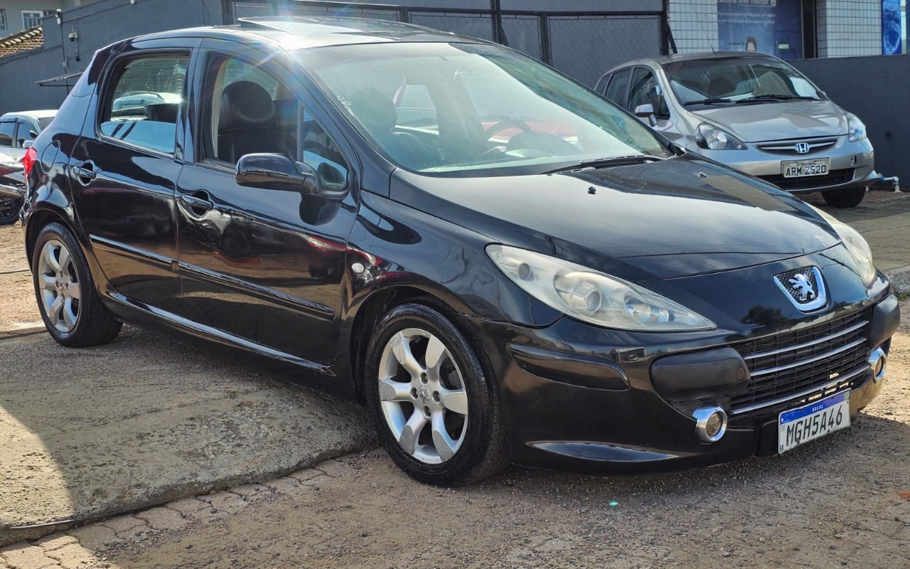 Peugeot 307 2010 Preto — foto 1 de 3