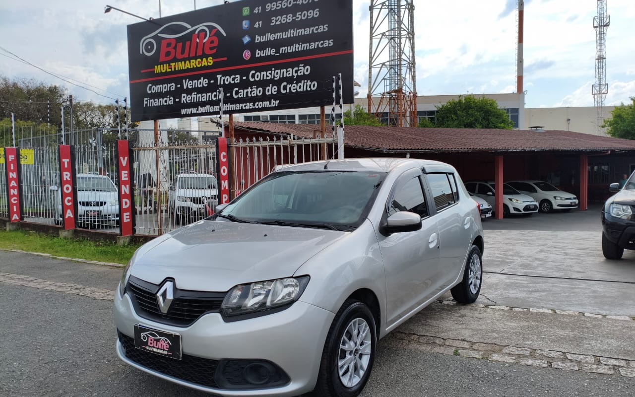 Renault Sandero 2020 Prata — foto 1 de 3