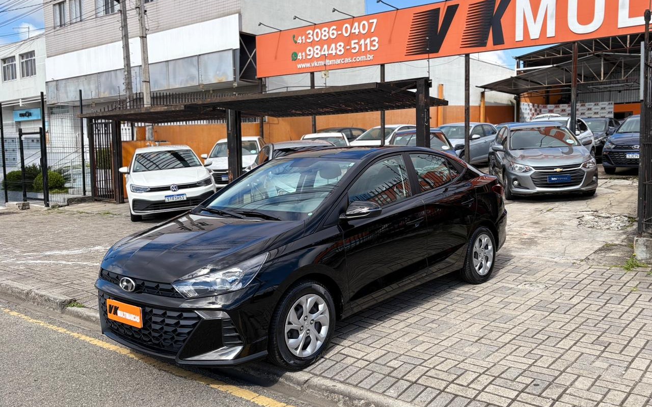 Hyundai HB20S 2025 Preto — foto 1 de 3